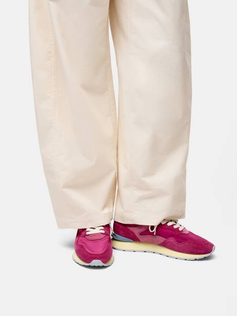 Sneakers City Uit Leder Hoff Roze women 12602010 ander zicht 1